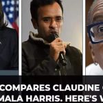 Vivek Ramaswamy compares US VP Kamala Harris to ex-Harvard President Claudine Gay, draws two lessons