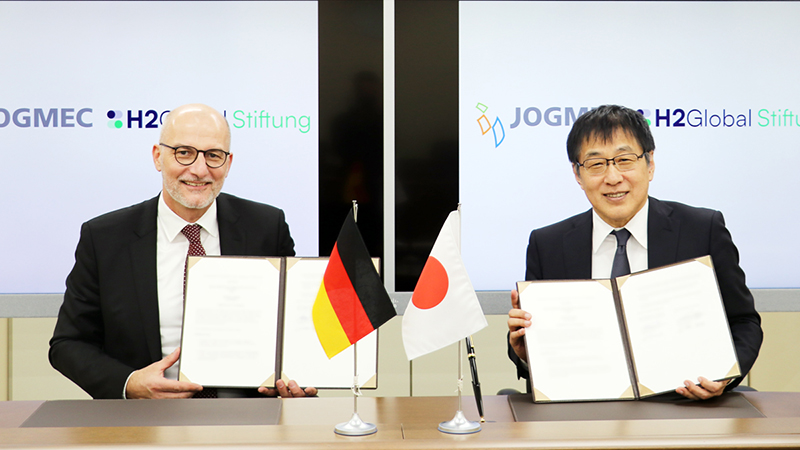 H2Global and JOGMEC initiate clean hydrogen cooperation