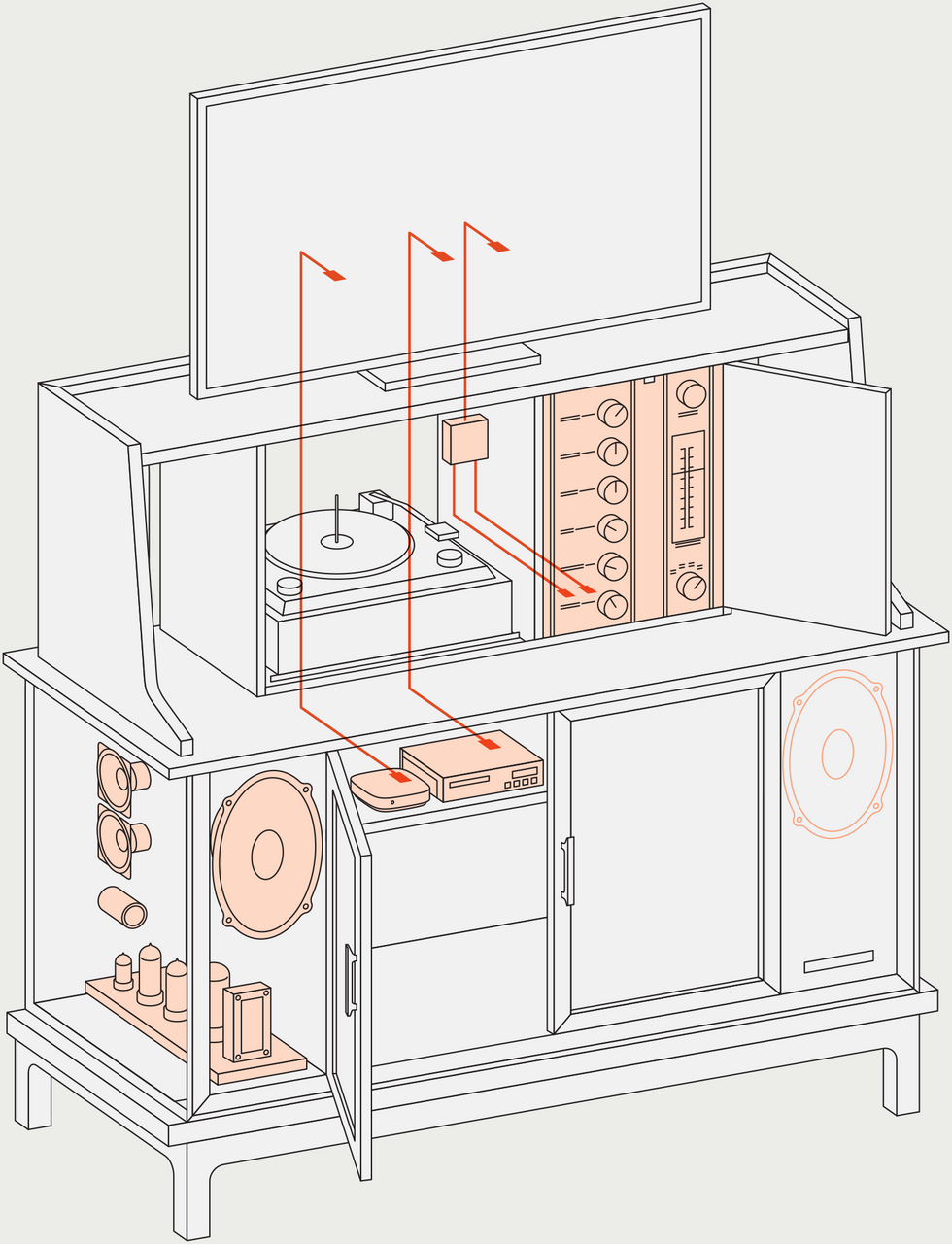 Turn a Vintage Hi-Fi Into a Modern Entertainment Center