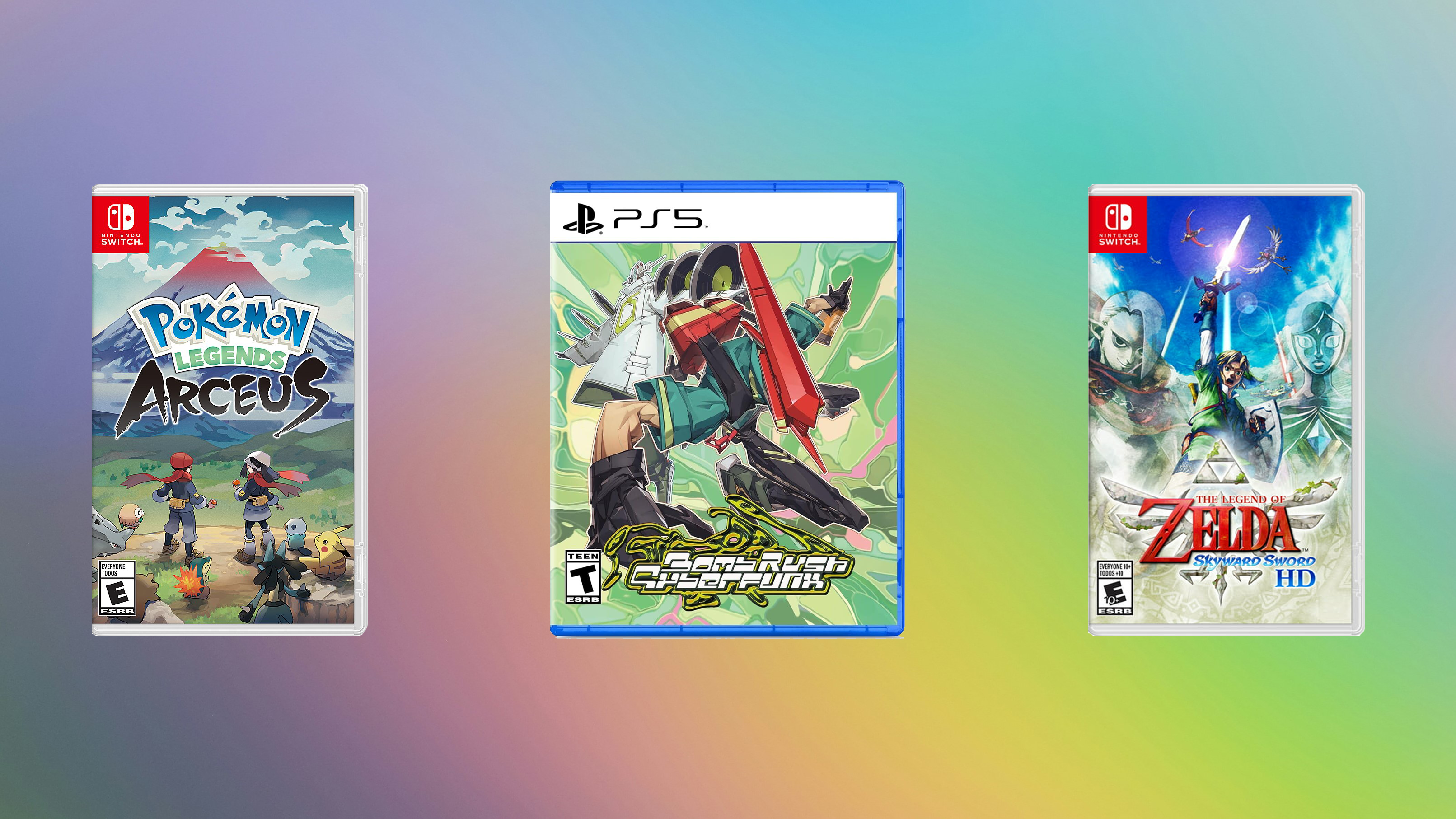 Daily Deals: Bomb Rush Cyberfunk, Pokémon Legends: Arceus, The Legend of Zelda: Skyward Sword HD