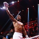 Photo: British-Nigerian boxer Anthony Joshua links up with Cristiano Ronaldo ahead of Francis Ngannou clash