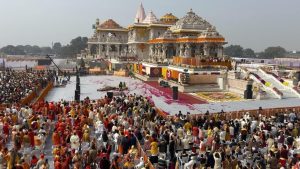 India’s Modi inaugurates flashpoint temple seen as triumph for Hindu nationalism