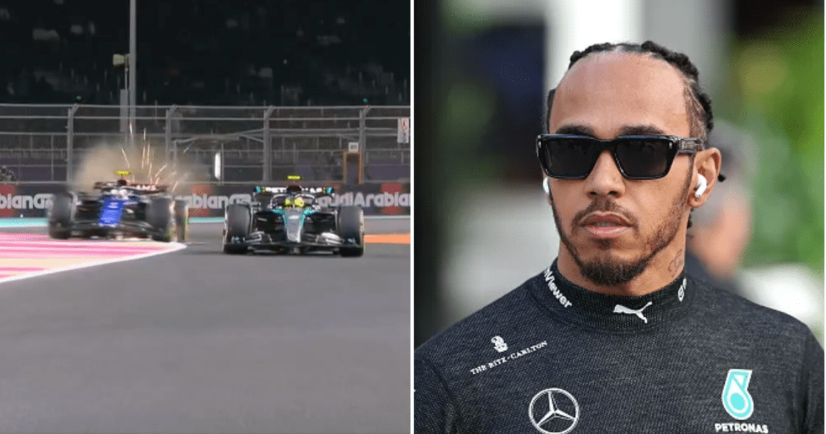 Mercedes fined £12,800 over ‘super dangerous’ Lewis Hamilton incident in Saudi Arabia practice