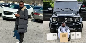 Sir Balo acquires new G-Wagon as he celebrates his achievements