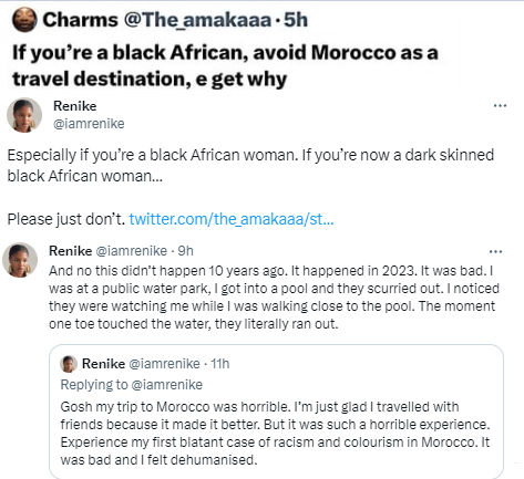 “If you’re a black African, avoid Morocco” Nigerians share awful experience during visit to Morocco