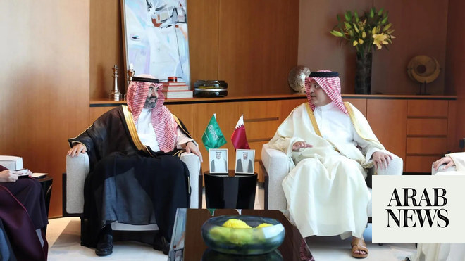 Saudi, Qatari communications ministers discuss joint initiatives to support growth of digital economy