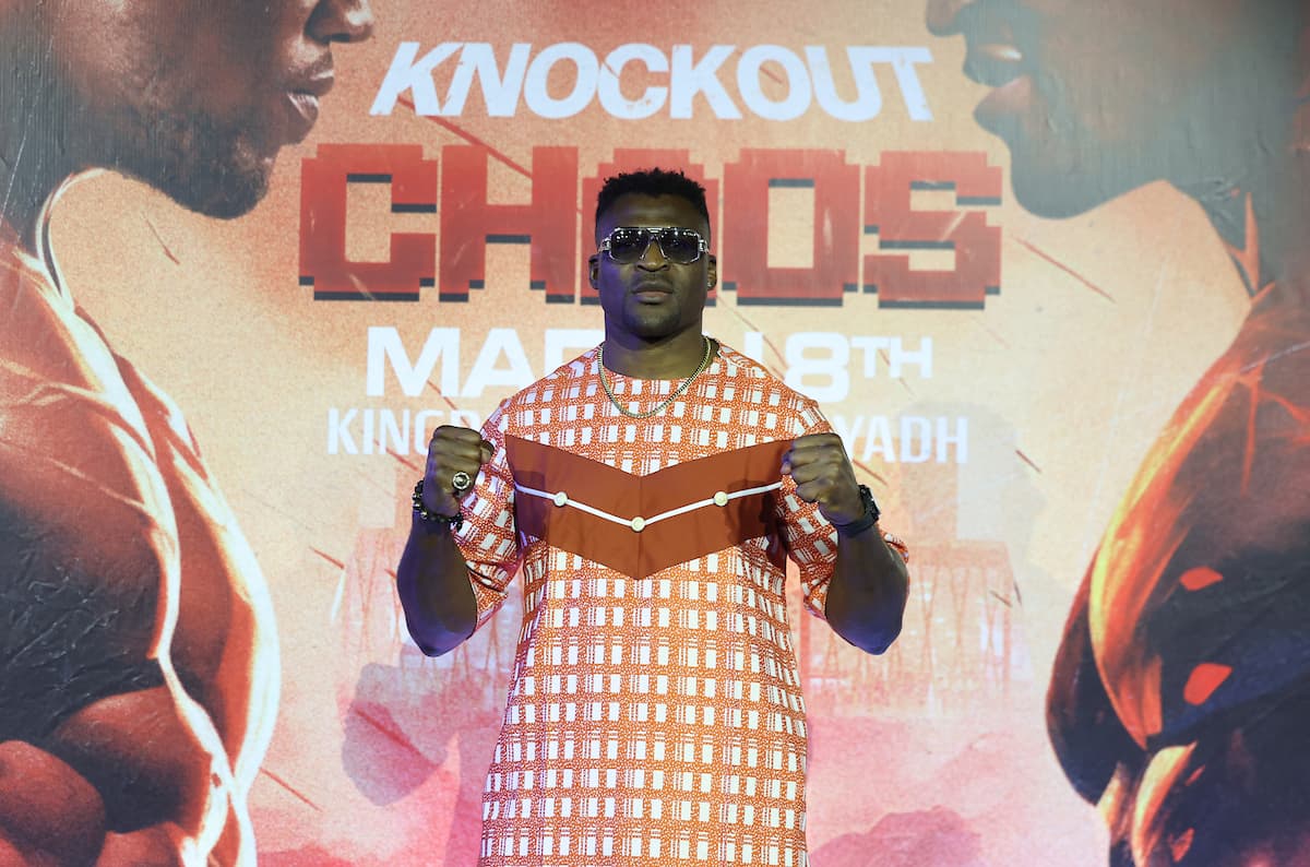 Anthony Joshua vs Francis Ngannou: Knockout Chaos Grand Arrivals – Photos