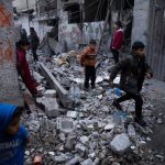 Gaza’s morning ritual: Searching under rubble for dolls, books, loved ones