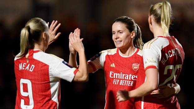 London City Lionesses 0-4 Arsenal: Cloe Lacasse double sets up Aston Villa semi-final for Gunners