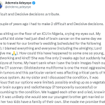 Nigerian doctor pays glowing tribute to his sister who died from brain tumor a day to their brotherâs wedding