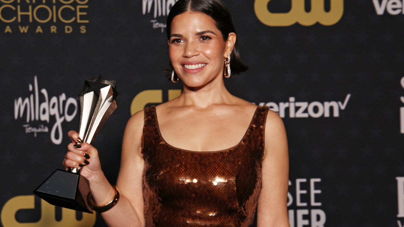 America Ferrera Accepts SeeHer Award: ‘We Are All Worthy of Being Seen’