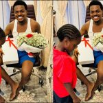 “My wife and son woke me with $2K” – Blord celebrates 26th birthday in grand style [Watch]