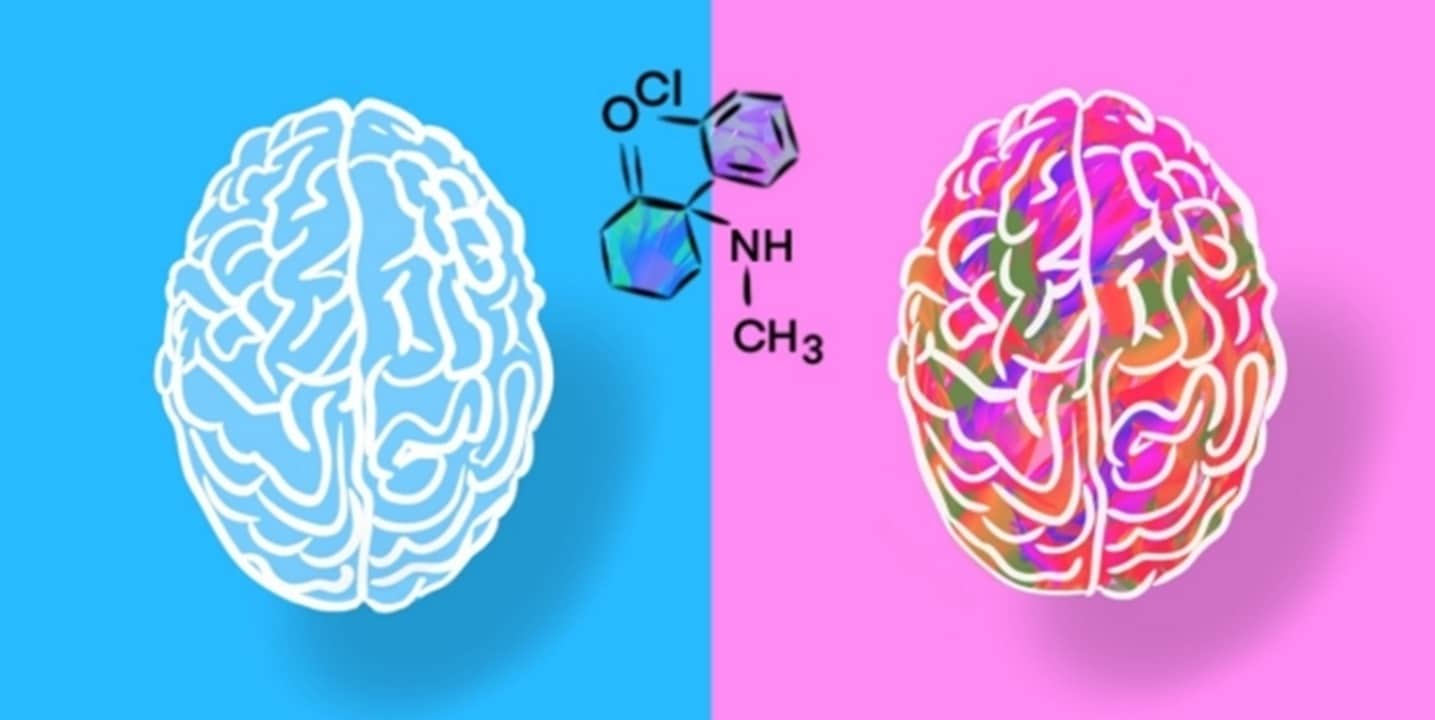 Ketamine effect influenced by opioid pathways, differing by sex