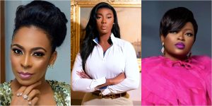 Funke Akindele, Toyin Lawani, TBoss others react after TV presenter body-shamed Faith Morey