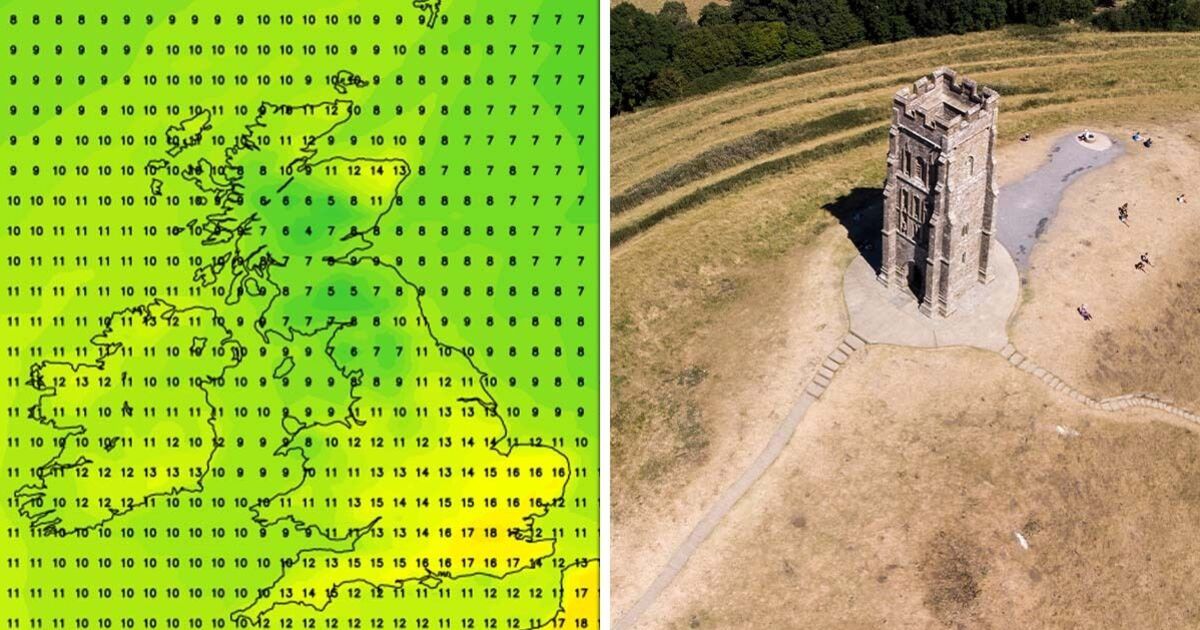 UK heatwave: Exact date 18C mini-heatwave is predicted as African plume hits Britain