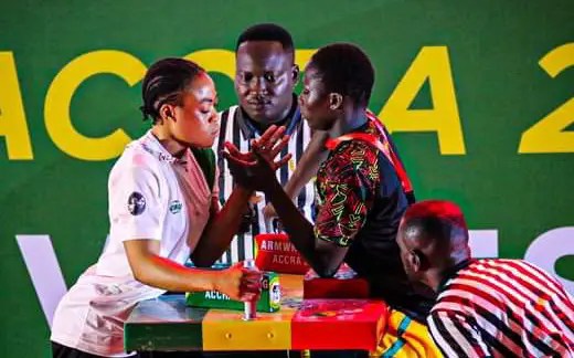 Nigerian wins first arm wrestling medal at African Games