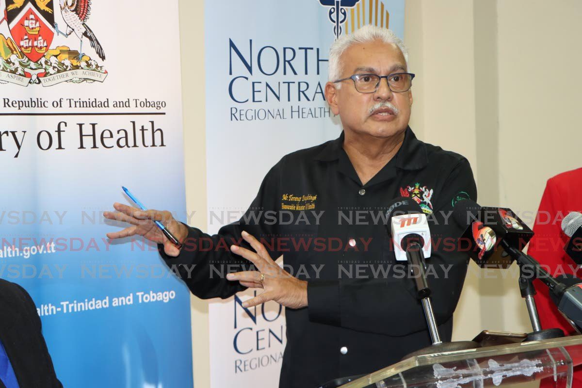 Deyalsingh: Covid-related deaths increase from six to 15 for 2024