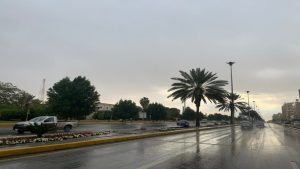 Heavy Rainfall Hits Tabuk Region of Saudi Arabia