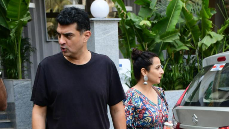 Vidya Balan Steps Out On A Lunch Date With Husband Siddharth Roy Kapur