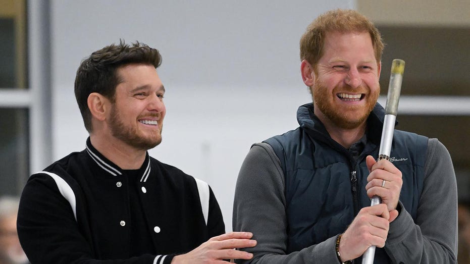 Prince Harry serenaded by Michael Bublé as ‘visionary’ who’s ‘winning your way’ in reworking of Sinatra hit