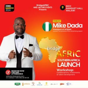 AFRIMA President speaks on fostering collaboration within African music community as BridgeAfric launches in Malawi |