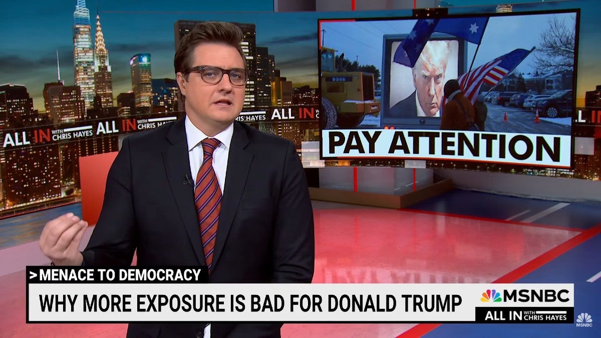 Chris Hayes Admits It ‘Sucks’ to Pay Attention to Trump, but  It’s ‘Crucial to Saving American Democracy’ | Video 