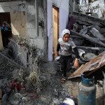 Five killed and dozens wounded in Gaza stampede during aid delivery