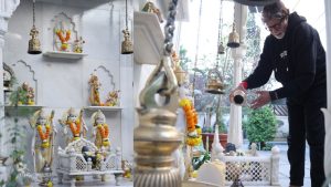 Amitabh Bachchan Shares Glimpse Of His Jalsa Temple, Shows Beautiful Idol Of Lord Ram, Goddess Sita