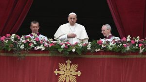 Pope calls for humanitarian aid to ‘be ensured’ to Gaza in Easter address