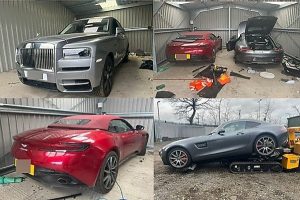 Police Recovers Six Stolen Cars, Including Rolls-Royce Cullinan And Aston Martin DB11, In London And Essex