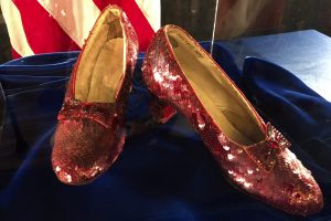 Septuagenerian ruby-slippers thief avoids jail but has to pay $300 a month for plan to ‘destroy an irreplaceable part of American culture’