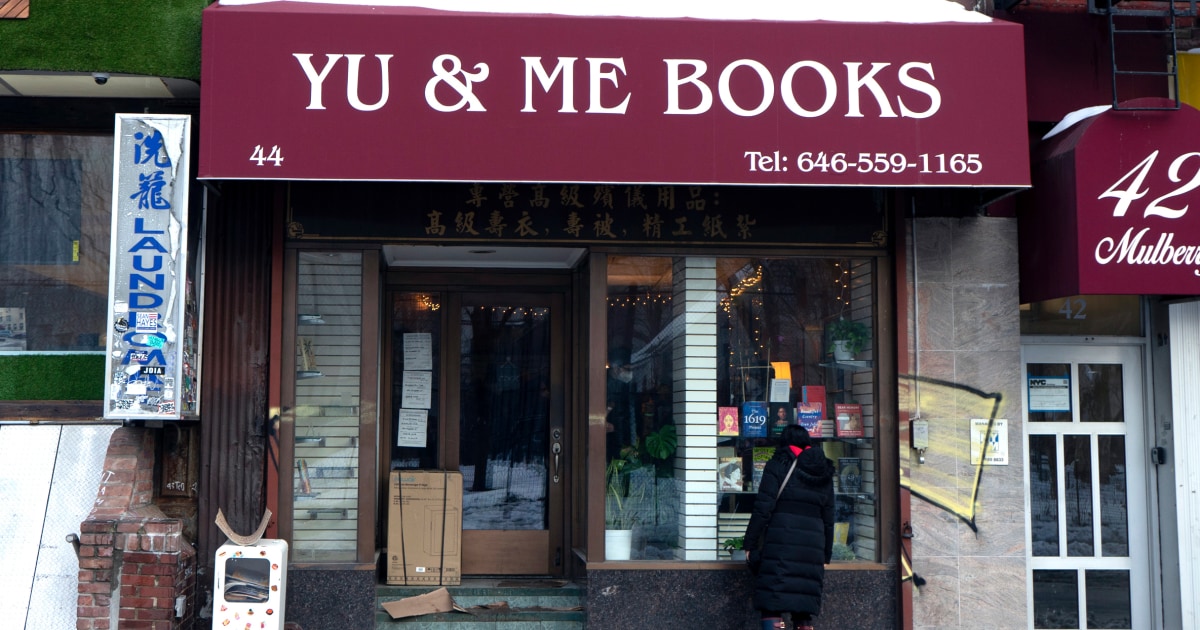 Asian American-owned bookstore reopens in Manhattan’s Chinatown months after fire