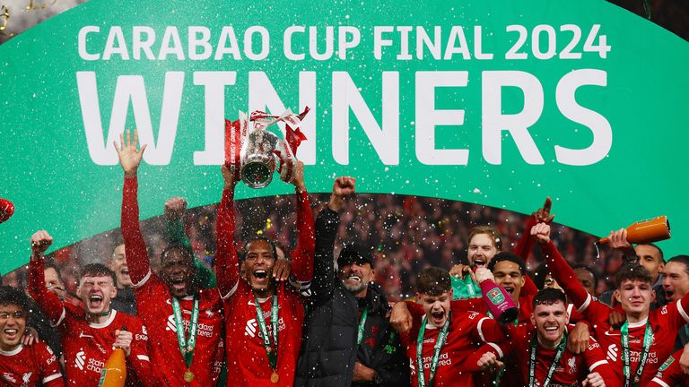 Carabao Cup Final: Van Dijk Stunning Header Wins It For Liverpool, Klopp