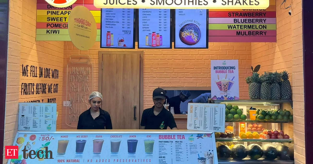 Juice shop chain The Fresh Press raises funds from Gruhas Collective Consumer Fund