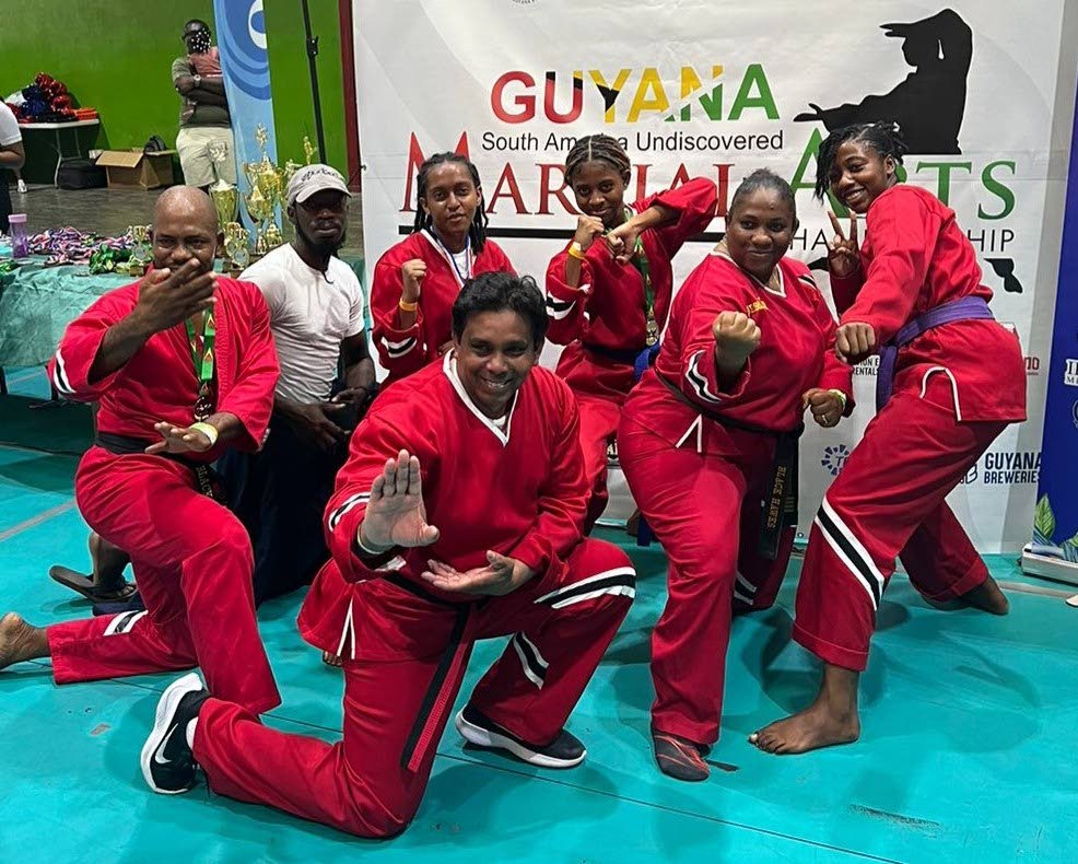 Blackhawks dominate at martial arts champs in Guyana