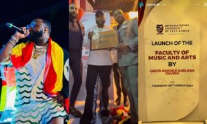 Davido Launches Music And Arts Faculty In Uganda University [Photos]