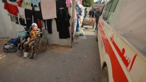 His family was killed in an airstrike. Now this orphaned boy is getting a rare chance to leave Gaza