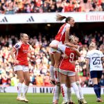 Arsenal star Alessia Russo delighted by ‘special’ groundbreaking feat achieved at north London derby against Tottenham