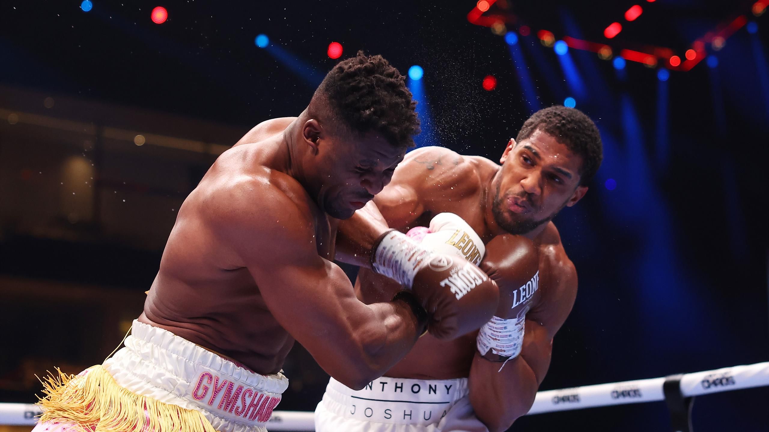 Joshua knocks out Ngannou in second round of Riyadh showdown