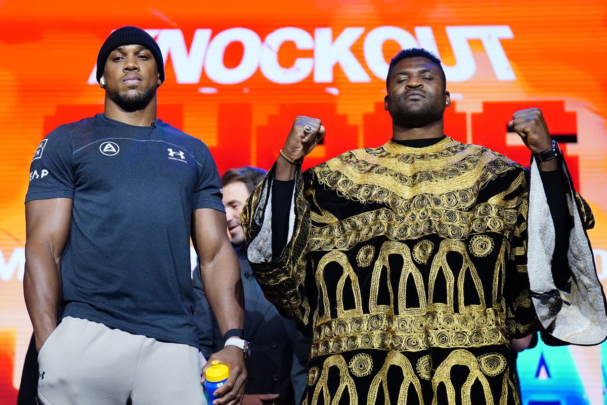 Anthony Joshua vs Francis Ngannou live stream: How to watch fight online and on TV tonight