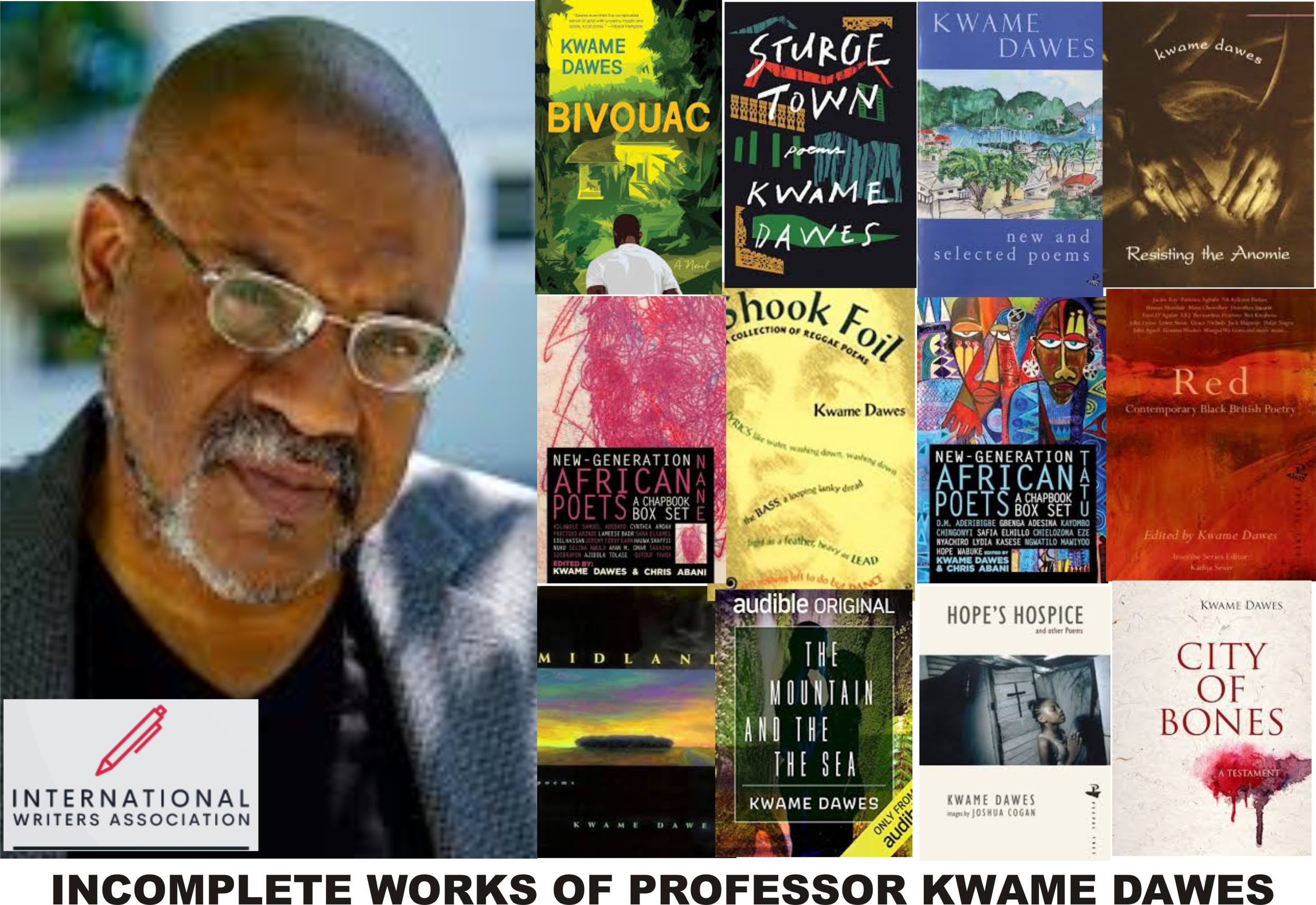 International Writers Association celebrates Kwame Dawes as Jamaica’s New Poet Laureate