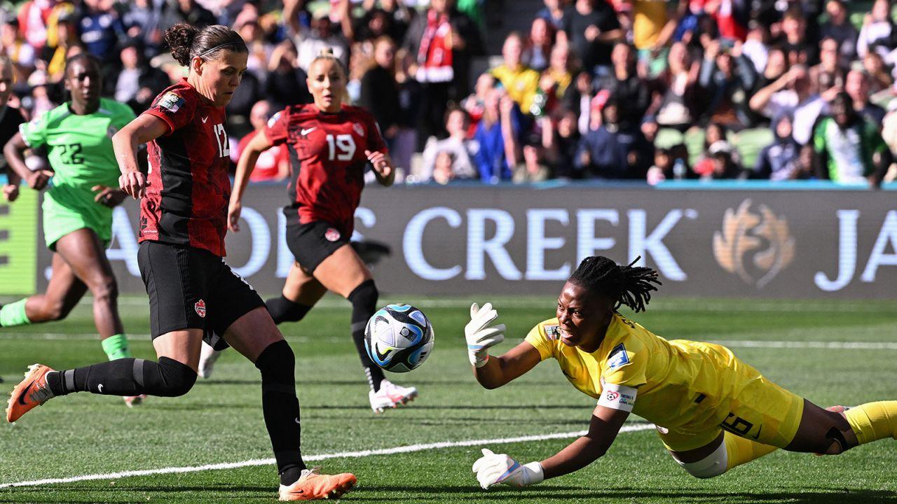 “I used to play as a striker” –  Super Falcons’ Chiamaka Nnadozie