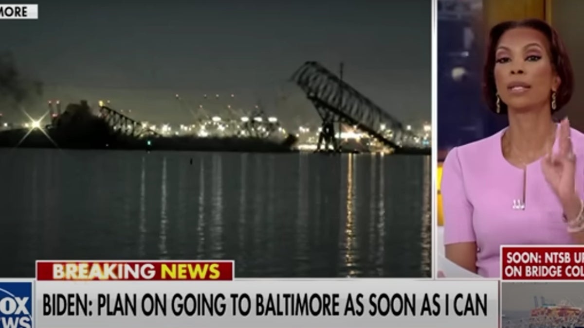 Fox News’ Harris Faulkner Denounces Biden for Not Taking Questions on Gaza While Addressing Baltimore Bridge Collapse | Video