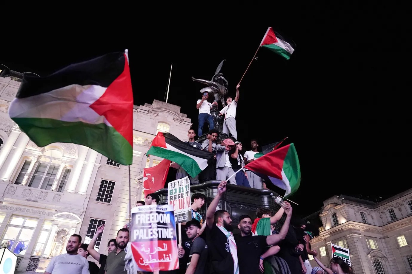 Gaza protests in London have cost over £32m to police