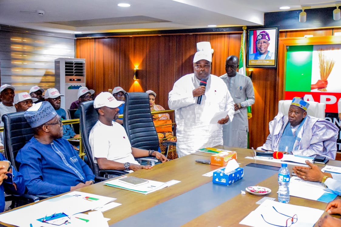 13 Ondo APC lawmakers visit Ganduje, declare support for Aiyedatiwa ahead of primary election