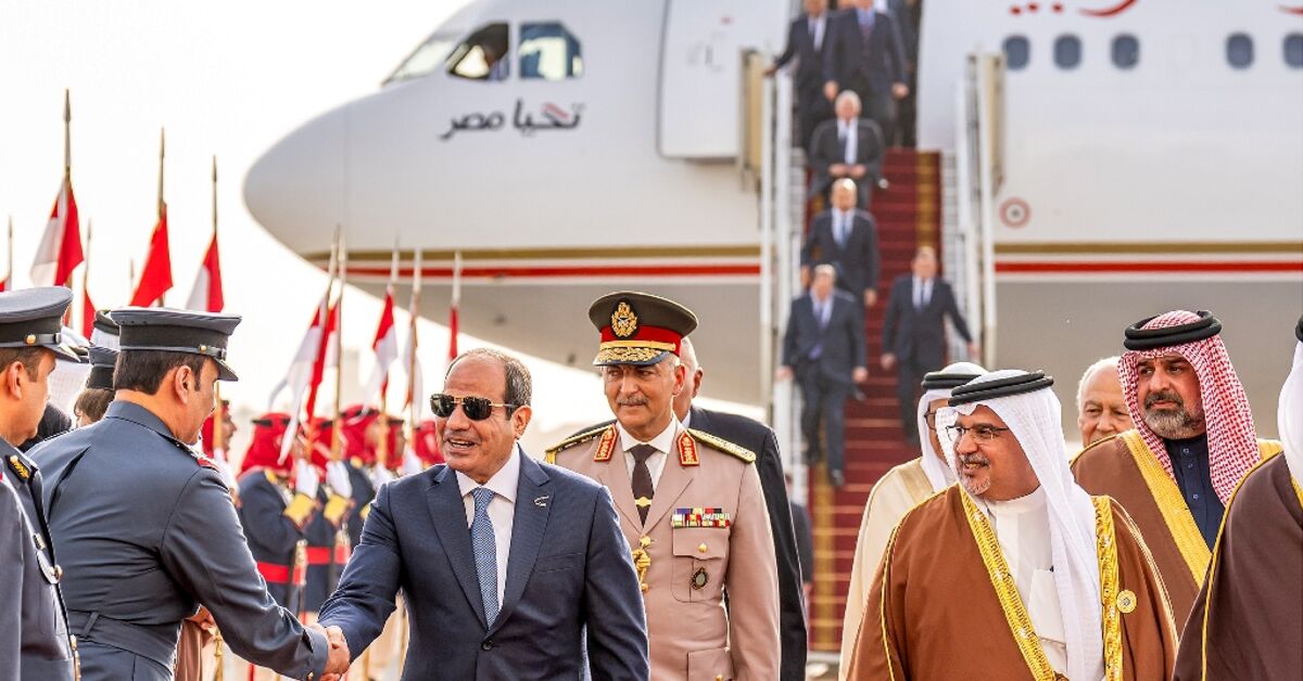 Arab leaders head to Bahrain for Gaza-focused summit