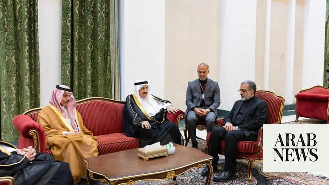 Saudi FM in Tehran conveys king, crown prince condolences for Iran president death