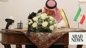 Saudi deputy foreign minister offers condolences to Iran over death of president