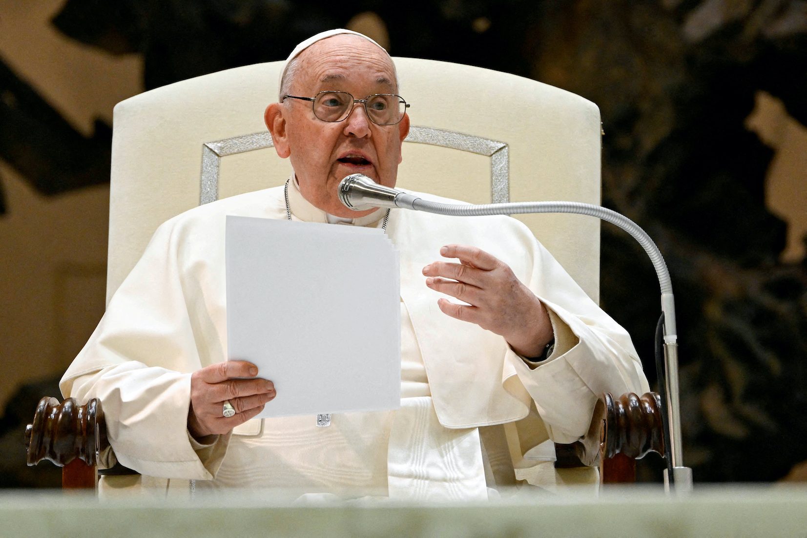 Pope Francis to take part in Easter Vigil, Vatican says