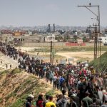 Gazans flood road north after ‘open checkpoint’ rumours